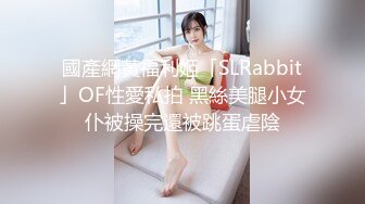 國產網黃福利姬「SLRabbit」OF性愛私拍 黑絲美腿小女仆被操完還被跳蛋虐陰