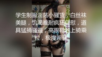 学生制服淫荡小骚货，白丝袜美腿，饥渴难耐疯狂自慰，道具猛捅骚逼，高跟鞋地上骑乘位，极度淫骚