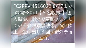 【国产SM】天台调教，肛塞小尾巴震动棒把小母狗玩到虚脱软瘫