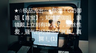 ★☆极品流出☆★核弹！G奶御姐【喜宝】，知性美御姐，眼镜戴上立刻有味儿了，黑丝性爱，骚气已经溢出了屏幕，真屌！ (1)